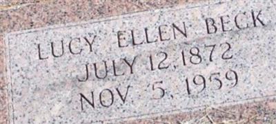 Lucy Ellen Beck