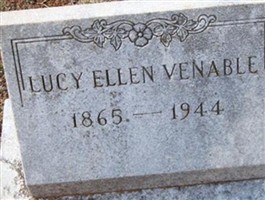 Lucy Ellen Venable Lucy Ellen Venable