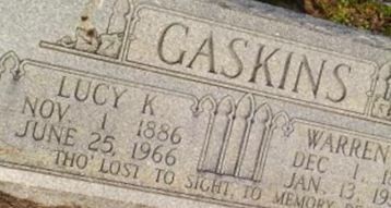 Lucy K Gaskins Lucy K Gaskins