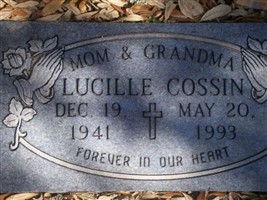 Lucy Lucille James Cossin Lucy Lucille James Cossin