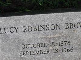 Lucy Robinson Brown