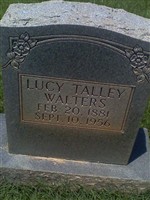 Lucy Talley Walters Lucy Talley Walters