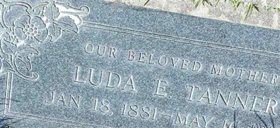 Luda E. Tanner Luda E. Tanner