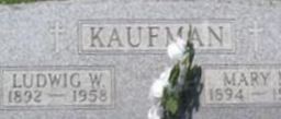 Ludwig W "Louis" Kaufman Ludwig W "Louis" Kaufman