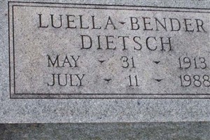 Luella Bender Dietsch