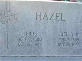 Luella M. Hazel Luella M. Hazel