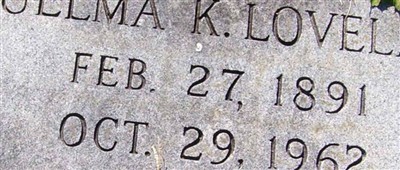 Luelma K. Lovelace Luelma K. Lovelace