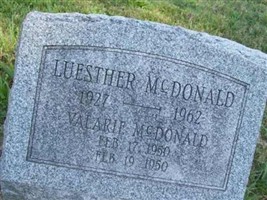 Luesther R McDONALD