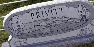 Luetta Chester McDaniel Privitt Luetta Chester McDaniel Privitt