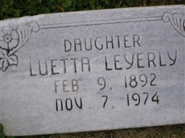Luetta Leyerly Luetta Leyerly