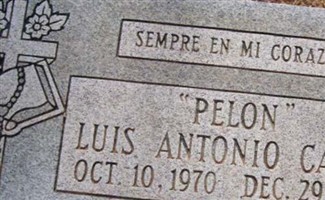 Luis Antonio "Pelon" Cantu Luis Antonio "Pelon" Cantu