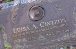 Luisa A. Cintrol Luisa A. Cintrol