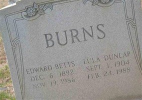 Lula Dunlap Burns Lula Dunlap Burns