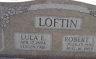 Lula E. Unknown Loftin Lula E. Unknown Loftin