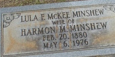 Lula F. McKee minshew
