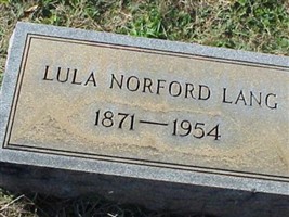 Lula Graves Norford Lang Lula Graves Norford Lang