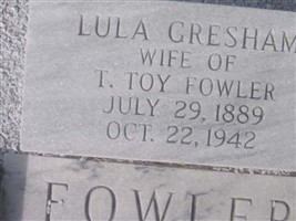 Lula Gresham Fowler