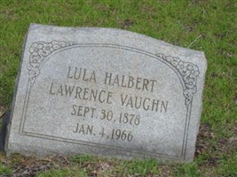 Lula Halbert Lawrence Vaughn
