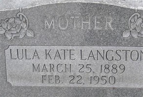 Lula Kate Langston