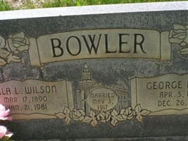 Lula Lenore Wilson Bowler