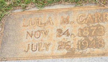 Lula M. Carr Lula M. Carr