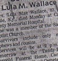 Lula Mae Wallace