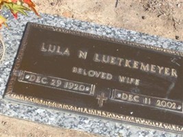 Lula N. Luetkemeyer Lula N. Luetkemeyer