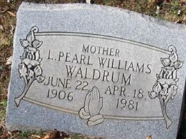 Lula Pearl Williams Waldrum Lula Pearl Williams Waldrum