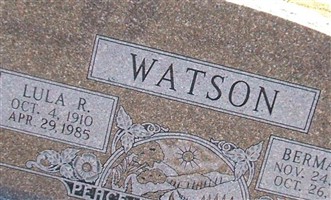 Lula Ruth Scott Watson Lula Ruth Scott Watson