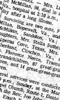 Lular Mattie McMillan Lular Mattie McMillan