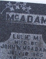 Lulie M. McAdams Lulie M. McAdams