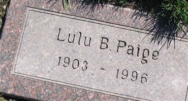 Lulu B. Paige