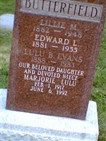 Lulu "Or Lula" Butterfield Evans