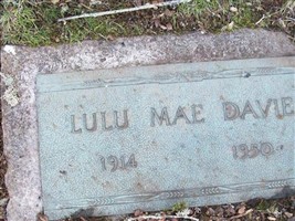 Lulu Mae Davie
