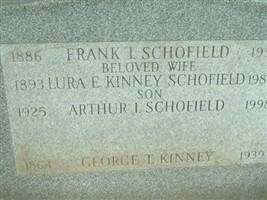 Lura Edna Kinney Schofield
