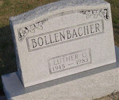 Luther C "Bun" Bollenbacher