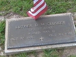 Luther D McCluskey Luther D McCluskey