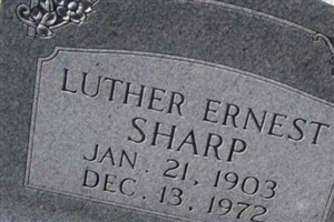 Luther Ernest Sharp Luther Ernest Sharp