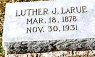 Luther Jacob LaRue Luther Jacob LaRue