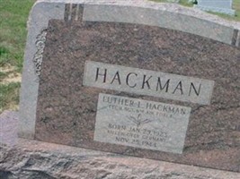Luther L Hackman Luther L Hackman