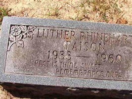 Luther Rhinehart Faison Luther Rhinehart Faison