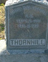 Luther Rice Thornhill Luther Rice Thornhill