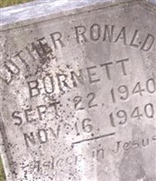 Luther Ronald Burnett Luther Ronald Burnett