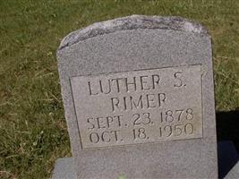 Luther S Rimer