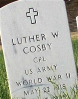 Luther W Cosby