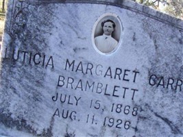 Luticia Margaret Connel Bramblett Luticia Margaret Connel Bramblett