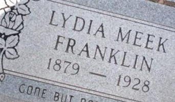 Lydia A. Franklin