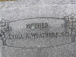 Lydia A. Weatherford Lydia A. Weatherford