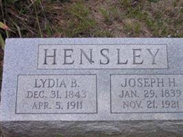 Lydia B Hensley