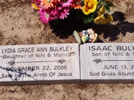 Lydia Grace Ann Bulkley Lydia Grace Ann Bulkley